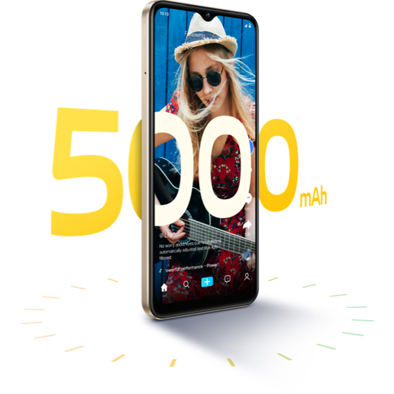 vivo Y02t / 4GB RAM+128GB ROM / MediaTek Helio P35 / 5000mAh / 6.51″Eye